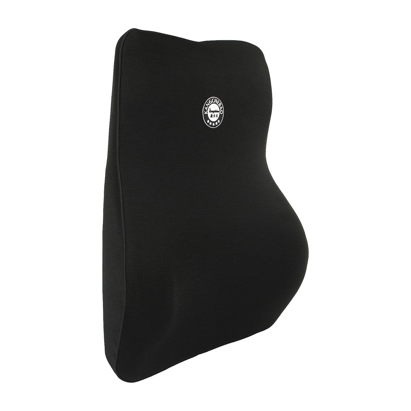 Oshotto Air Fabric Lumbar Support for Office Chair | Back Pillow for Car | Memory Foam Orthopedic Cushion - Provides Low Back Support (Black)