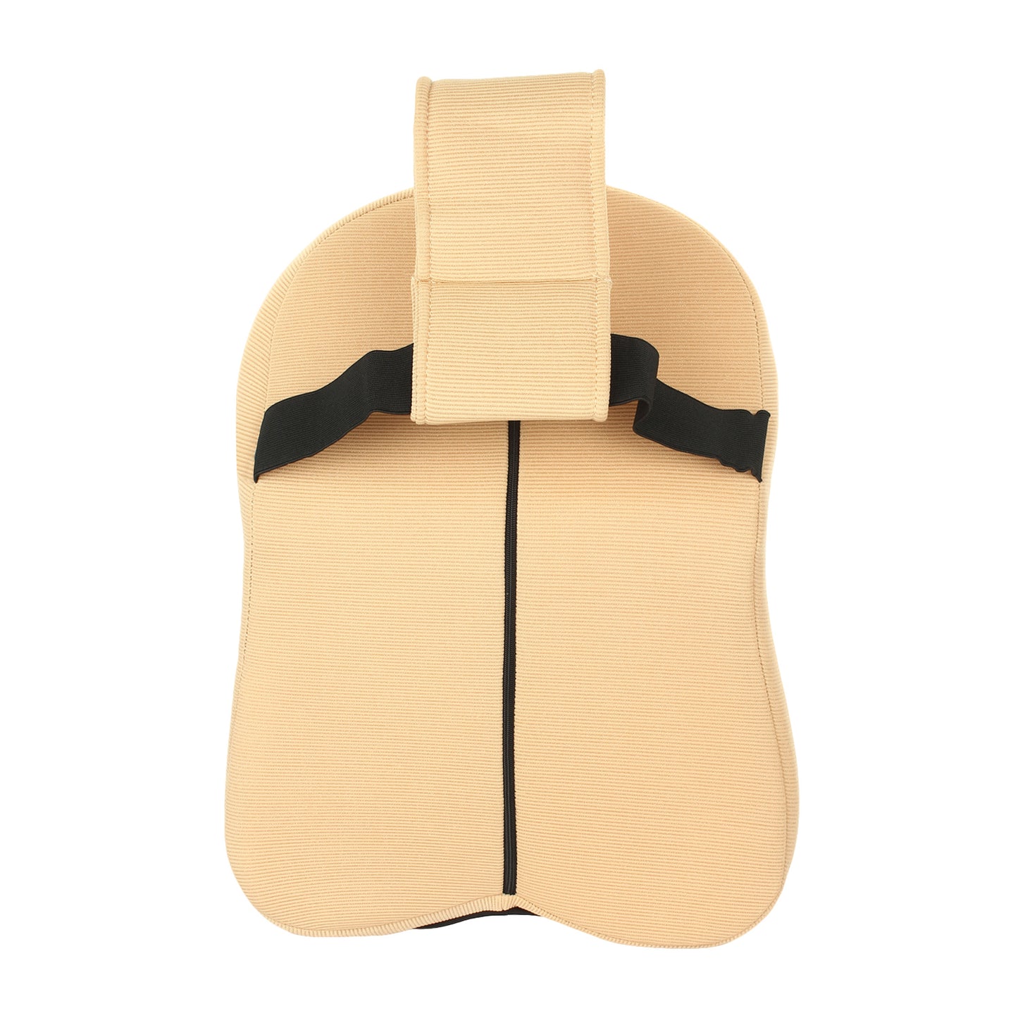 Oshotto Memory Foam, Air Fabric and Ergonomic Design Car Seat Neck Rest Cushion, Head Rest Pillow to Protect Neck & Vertebra for All Vehicles (Beige)