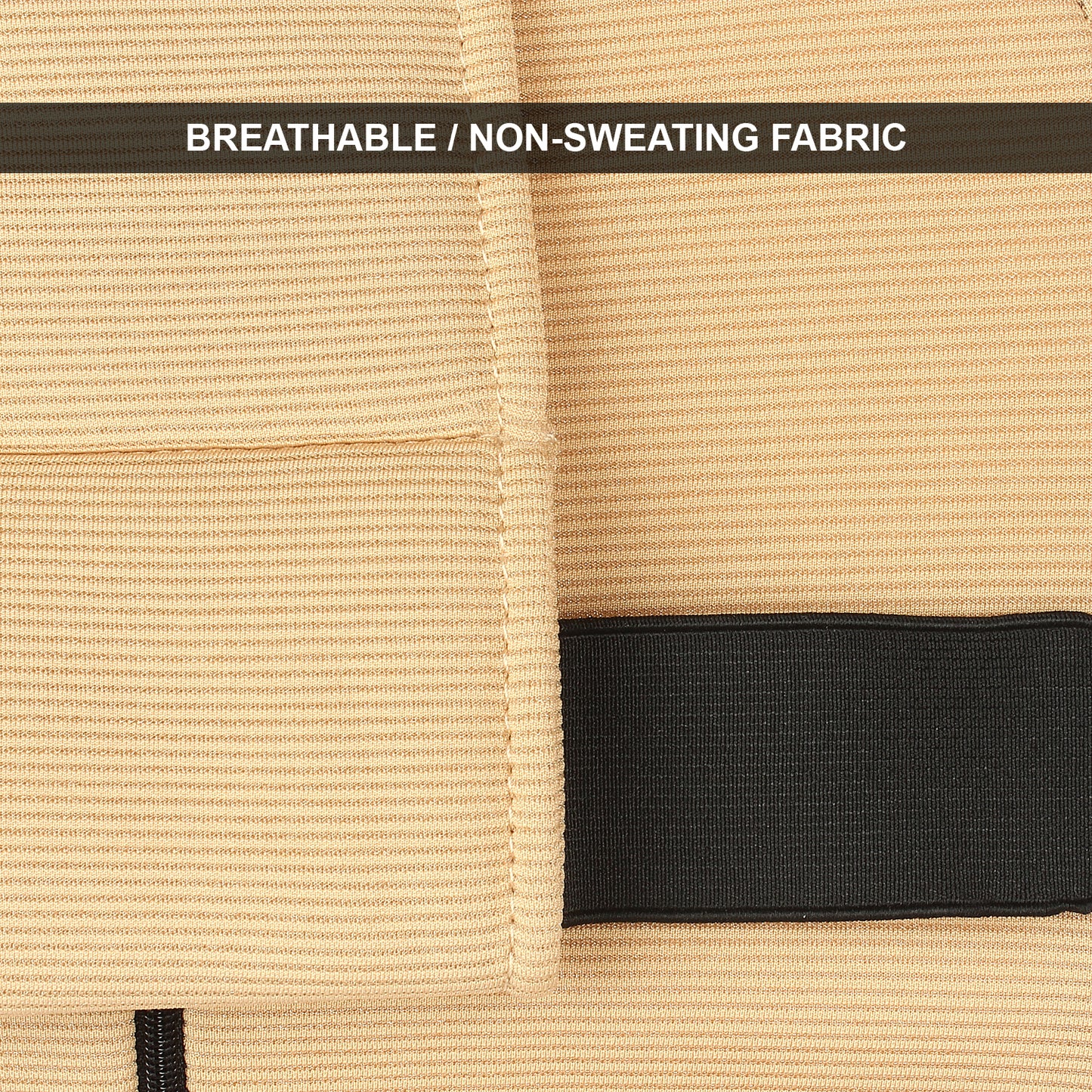 Oshotto Memory Foam, Air Fabric and Ergonomic Design Car Seat Neck Rest Cushion, Head Rest Pillow to Protect Neck & Vertebra for All Vehicles (Beige)