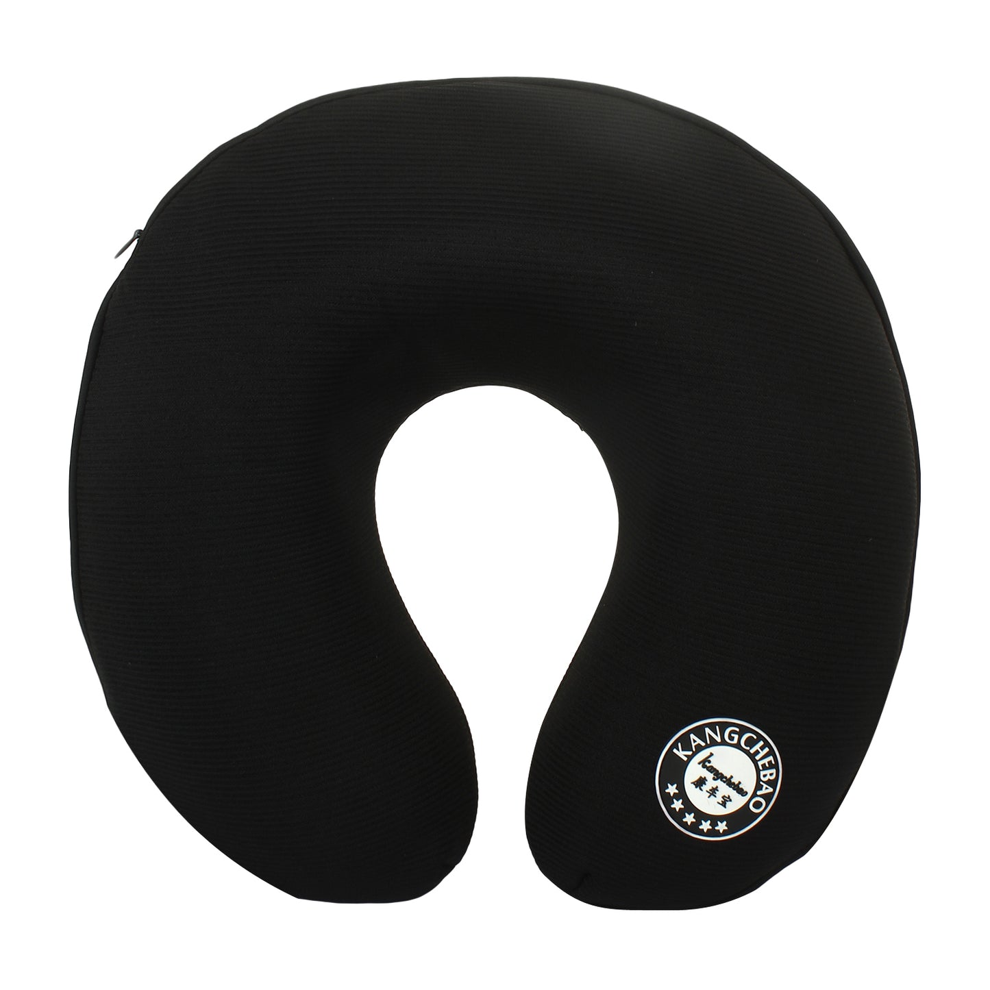 Oshotto U Shape Memory Foam Travel Car Neck Pillow for All Cars (Black)