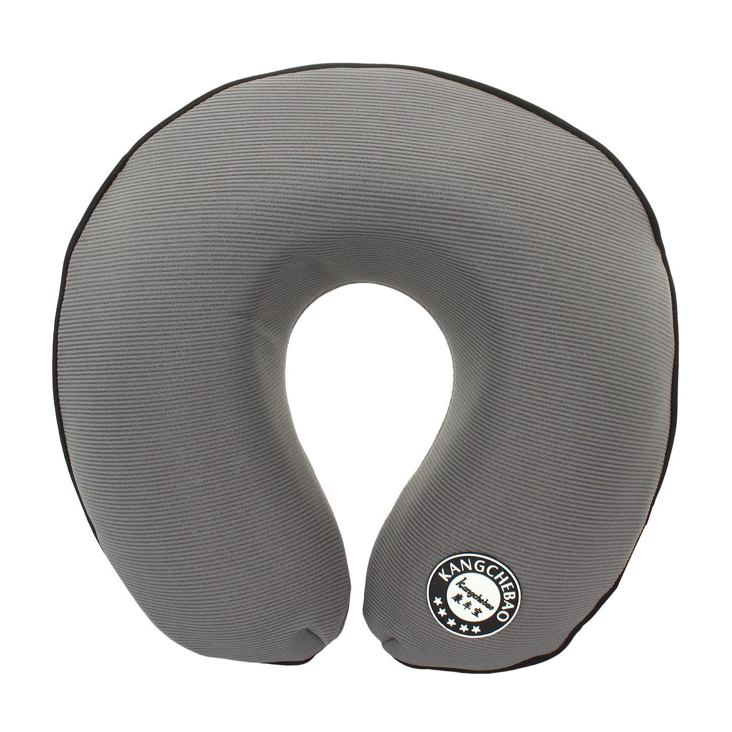 Oshotto U Shape Memory Foam Travel Car Neck Pillow for All Cars (Grey)