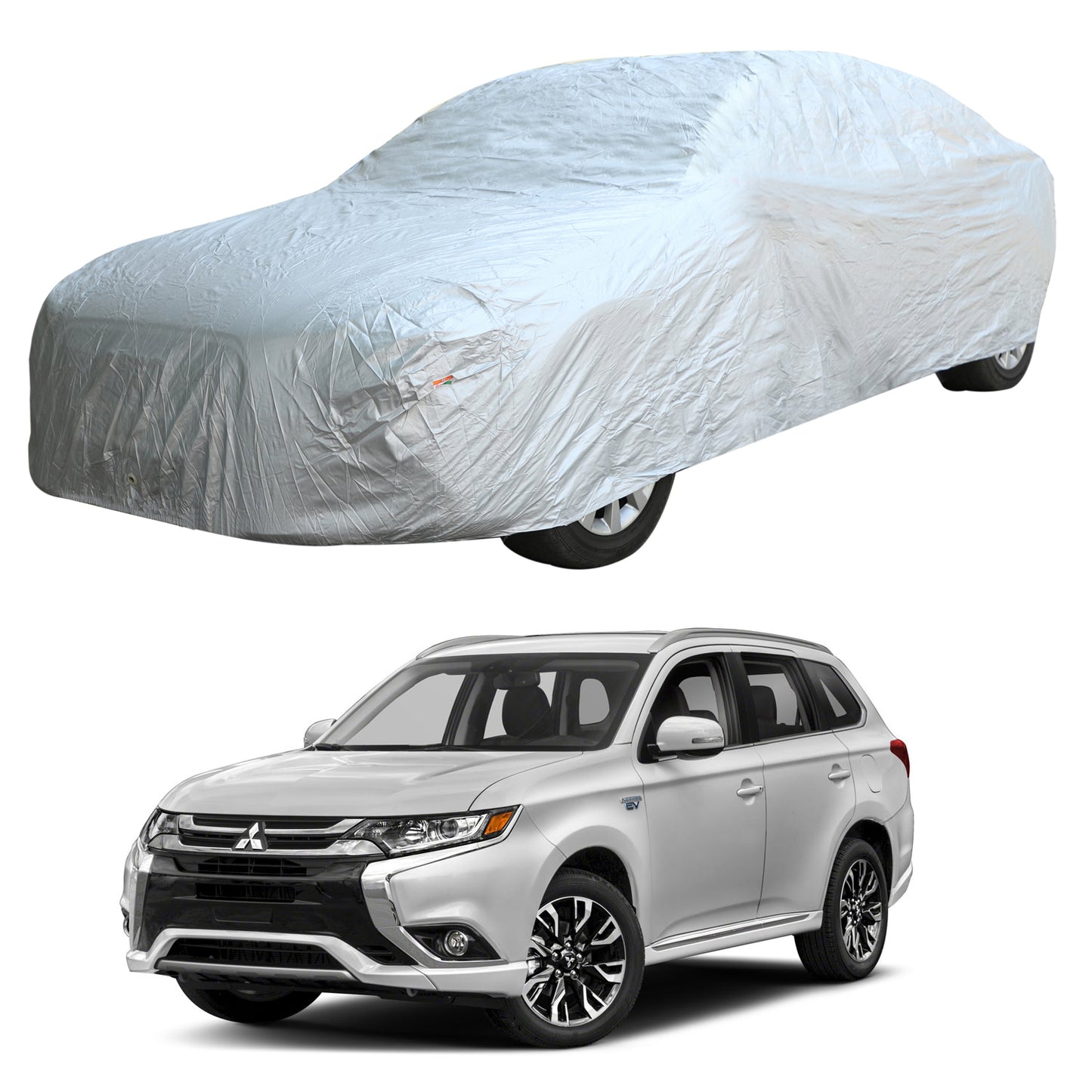 Oshotto Silvertech Car Body Cover (Without Mirror Pocket) For Mitsubishi Outlander