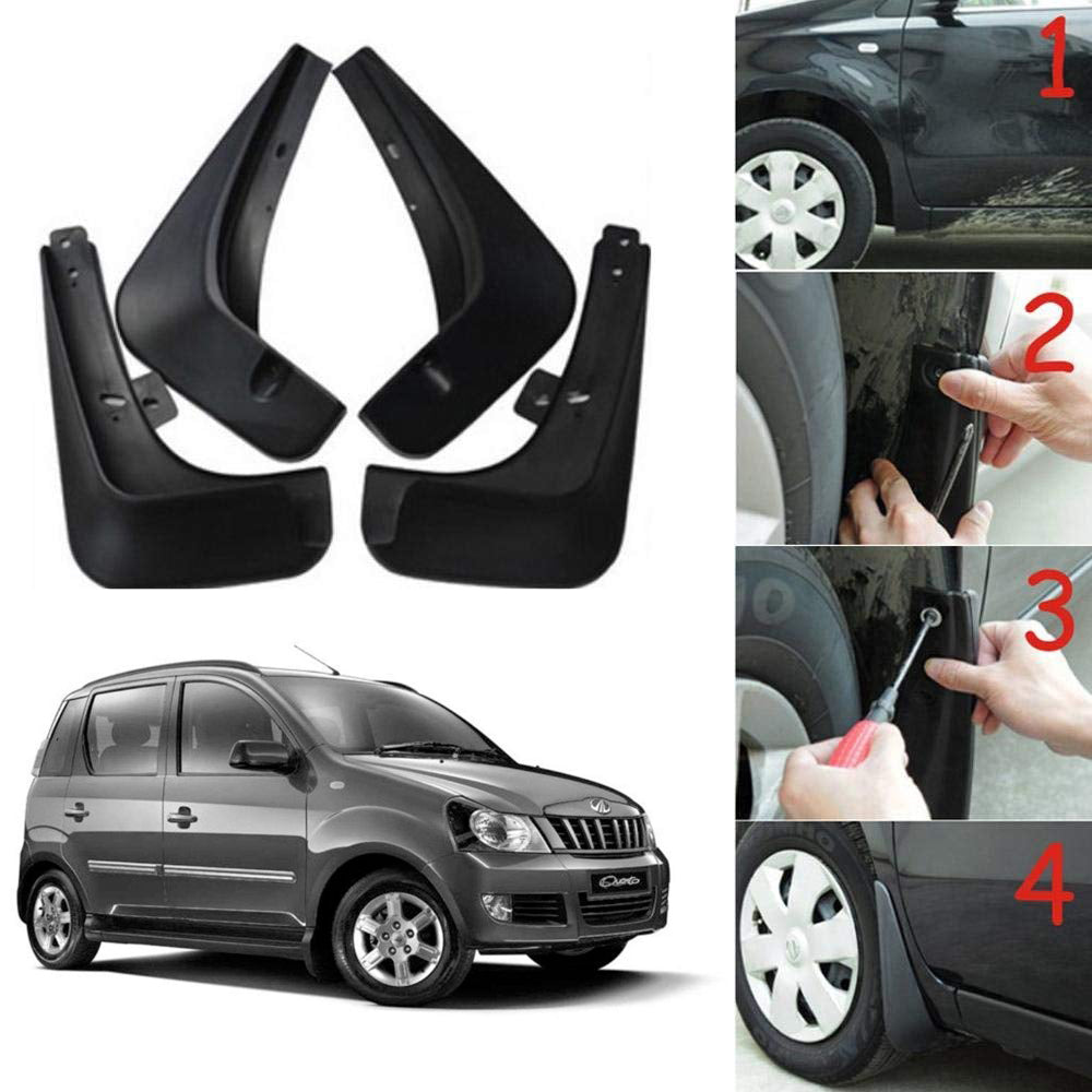 Oshotto Mud Flap (O.E.M Type) For Quanto (Set of 4pc)