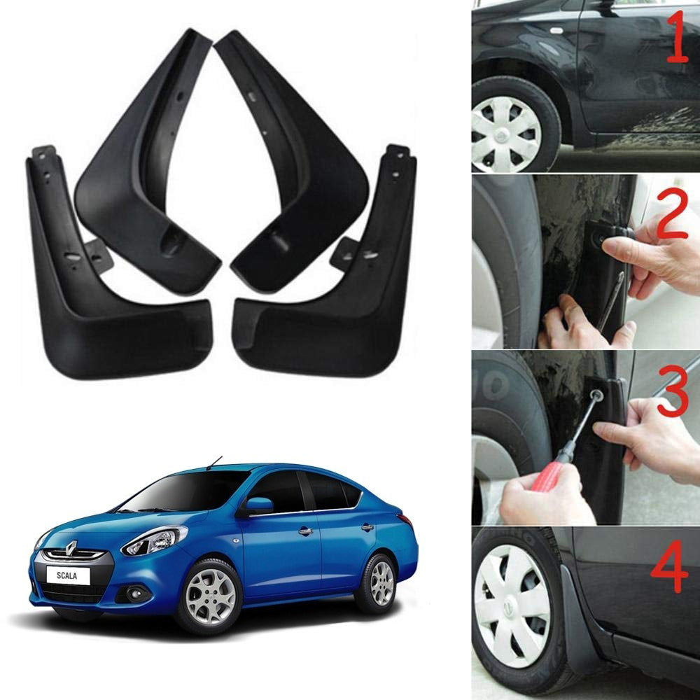 Oshotto Mud Flap (O.E.M Type) For Renault Scala (Set of 4)