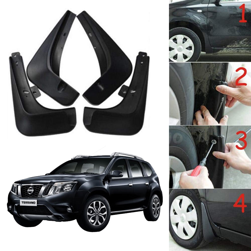 Oshotto Mud Flap (O.E.M Type) For Nissan Terrano (Set of 4)