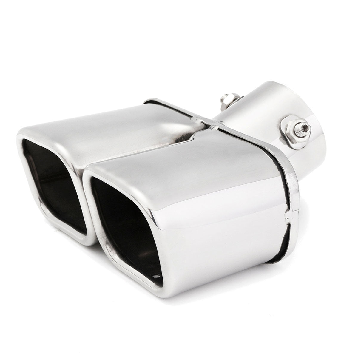 Oshotto Stainless Steel SS-010 Car Exhaust Muffler Silencer Cover (Chrome)