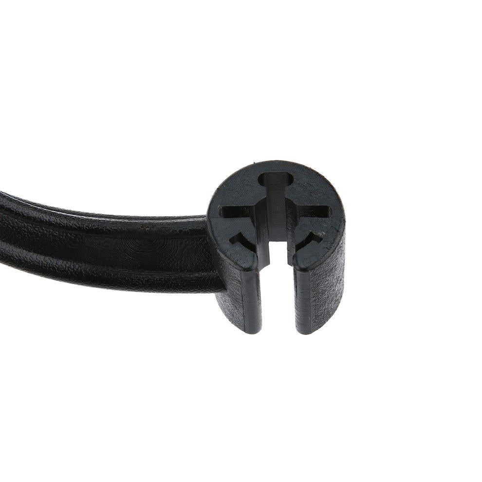 Oshotto CH-03 Stainless Steel Headrest Back Seat Multifunctional Car Coat Hanger for All Cars - Black