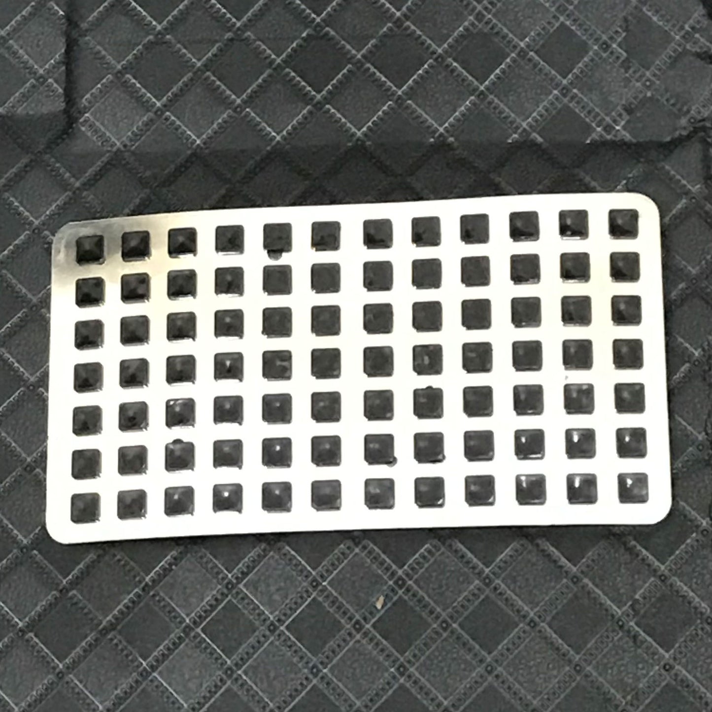 Oshotto 4D Artificial Leather Car Floor Mats For Ford Aspire (2 Pieces Front and one Long Single Rear PC) -Set of 3 - Black