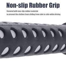 Oshotto Car Telescopic Clothes Hanger Bar, Car Clothes Rod Bar, Heavy-Duty Non-Slip Rubber Clothes Bar for All Cars