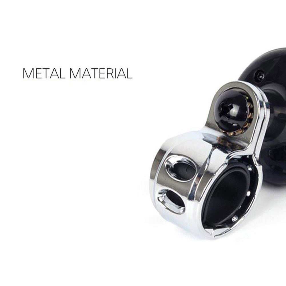 Oshotto Power Handle (SK-008) Car Steering Spinner Wheel Knob For All Cars (Black)