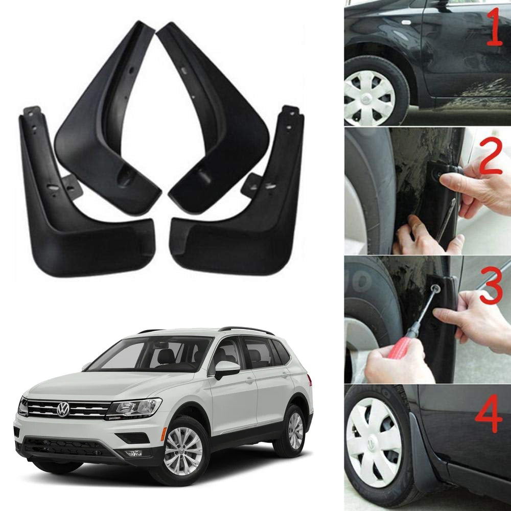Oshotto Mud Flap (O.E.M Type) For Volkswagen Tiguan Old Big (Set of 4)