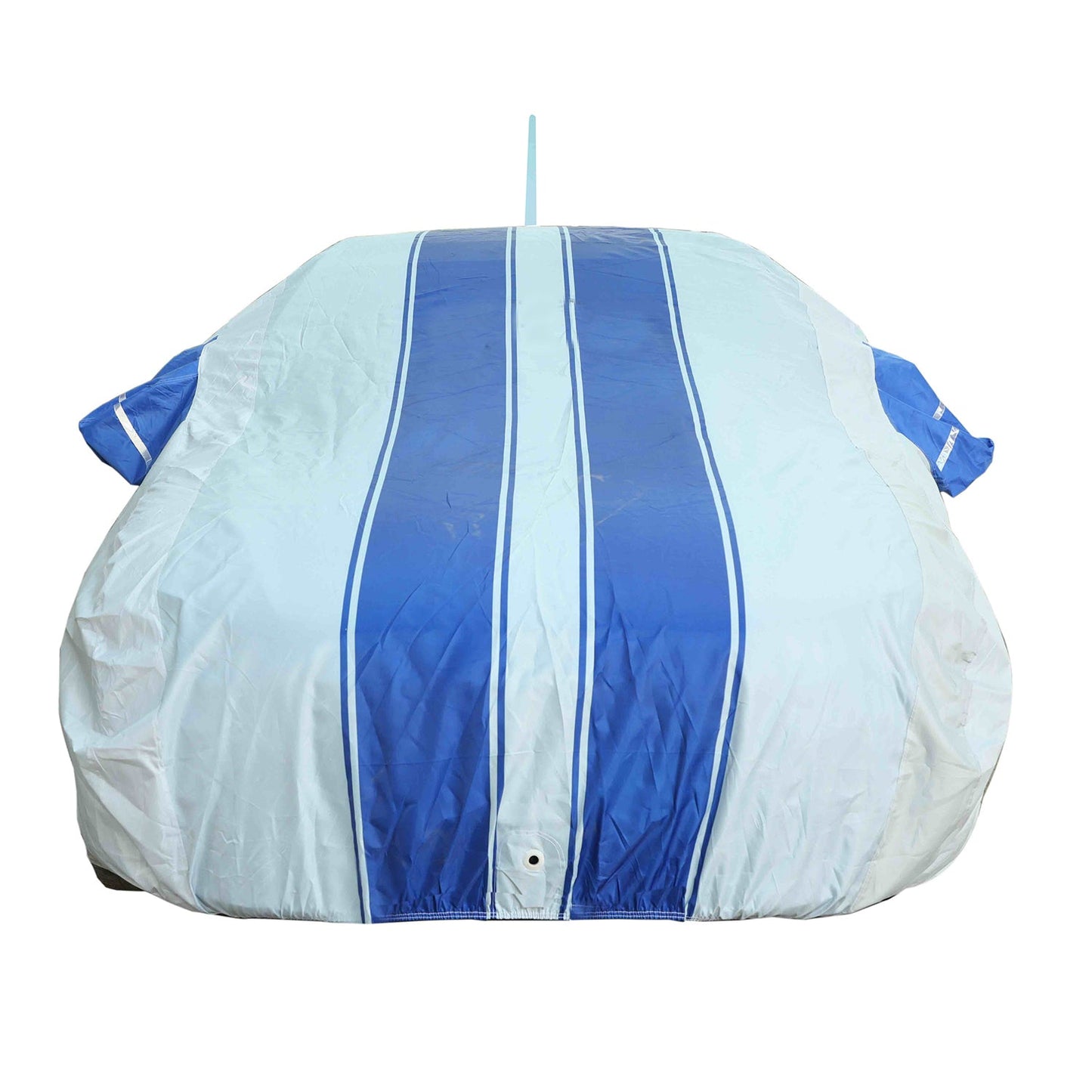 Oshotto 100% Blue dustproof and Water Resistant Car Body Cover with Mirror & Antenna Pockets For Maruti Suzuki Swift 2011-2023