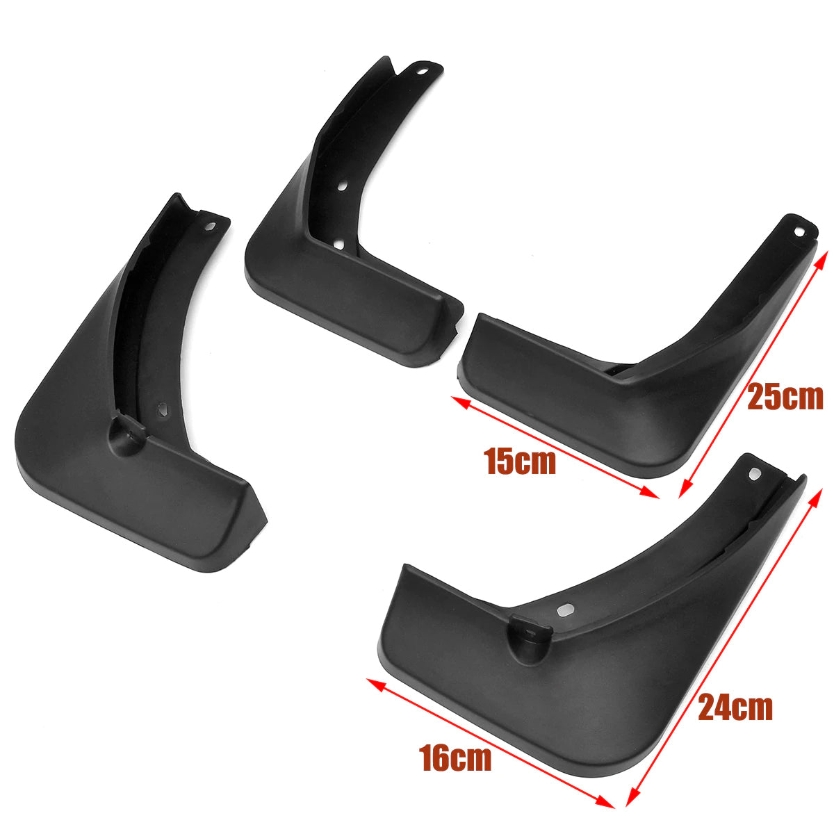 Oshotto Mud Flap (O.E.M Type) For Maruti Suzuki Ciaz (Set of 4)