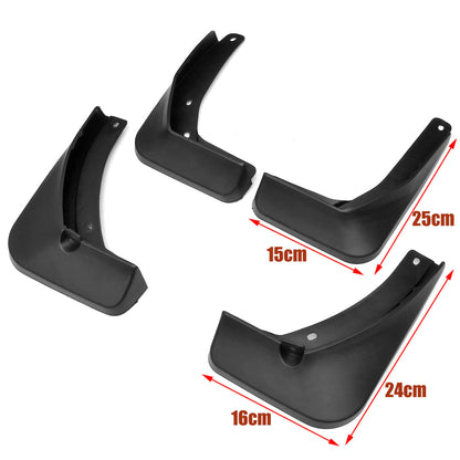 Oshotto Mud Flap (O.E.M Type) For Jeep Compass (Set of 4)
