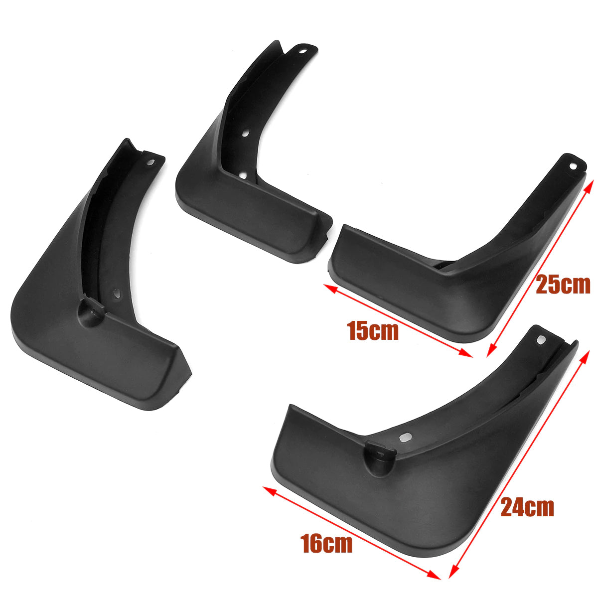 Oshotto Mud Flap (O.E.M Type) For Indica EV2 (Set of 4pc)