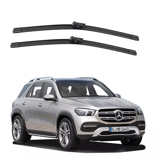 Oshotto Frameless (O.E.M Type) Wiper Blades Compatible with Mercedes Benz GLE (26" / 24")