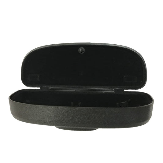 Oshotto Visor Sunglasses Case Holder with Clip Closure for Cars (Black)