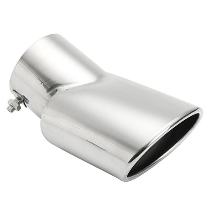 Oshotto Stainless Steel SS-009 Car Exhaust Muffler Silencer Cover (Chrome)