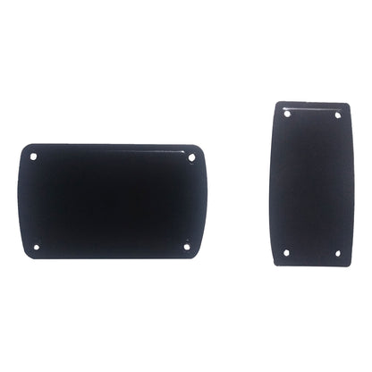 Oshotto 2 Pcs SC-052 Non-Slip Automatic Transmission Car Pedals Kit Pad Covers Set for All Cars (Black)