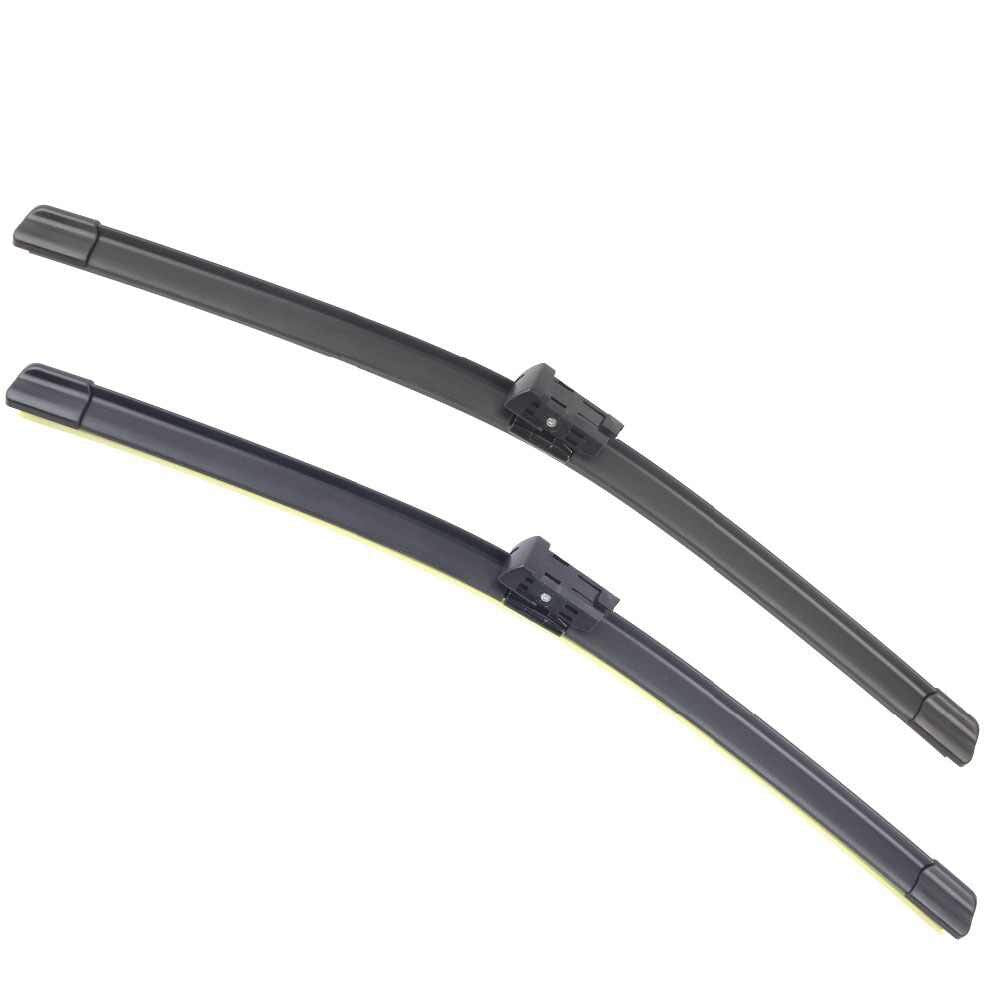 Oshotto Frameless (O.E.M Type) Wiper Blades Compatible with Audi A4 / S4 (24" / 20")