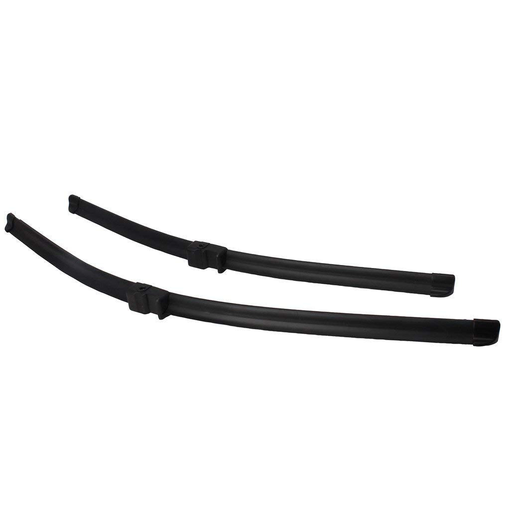 Oshotto Frameless (O.E.M Type) Wiper Blades Compatible with Mercedes Benz CL-204 (2010-2015) (24" / 24")