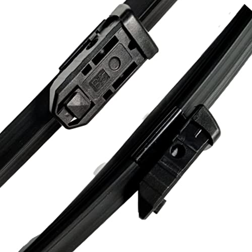 Oshotto Frameless (O.E.M Type) Wiper Blades Compatible with Mercedes Benz ML 250 (2015-2023) 26" / 24"