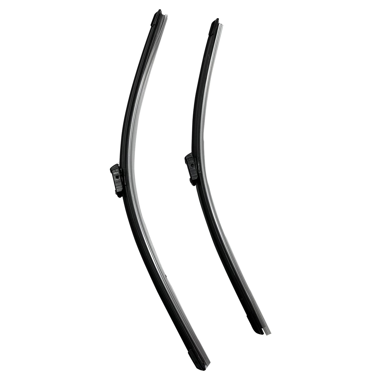 Oshotto Frameless (O.E.M Type) Wiper Blades Compatible with Jaguar XE (26" / 20")