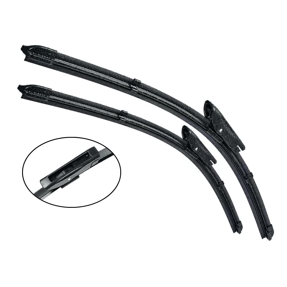 Oshotto Frameless (O.E.M Type) Wiper Blades Compatible with Renault Fluence (24" / 16")