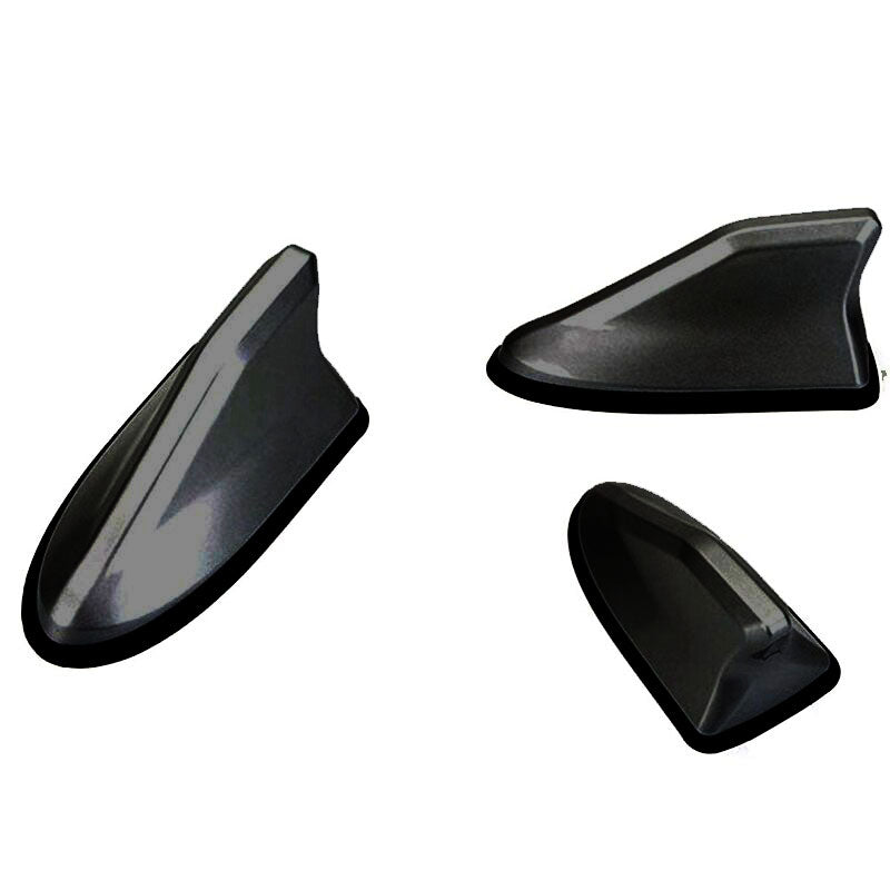 Oshotto Car Shark Fin Roof Antenna Universal for All Car (Black)