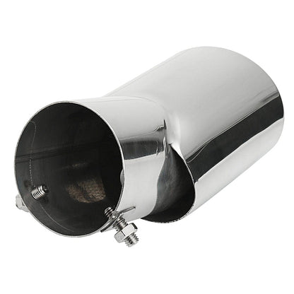 Oshotto Stainless Steel SS-009 Car Exhaust Muffler Silencer Cover (Chrome)