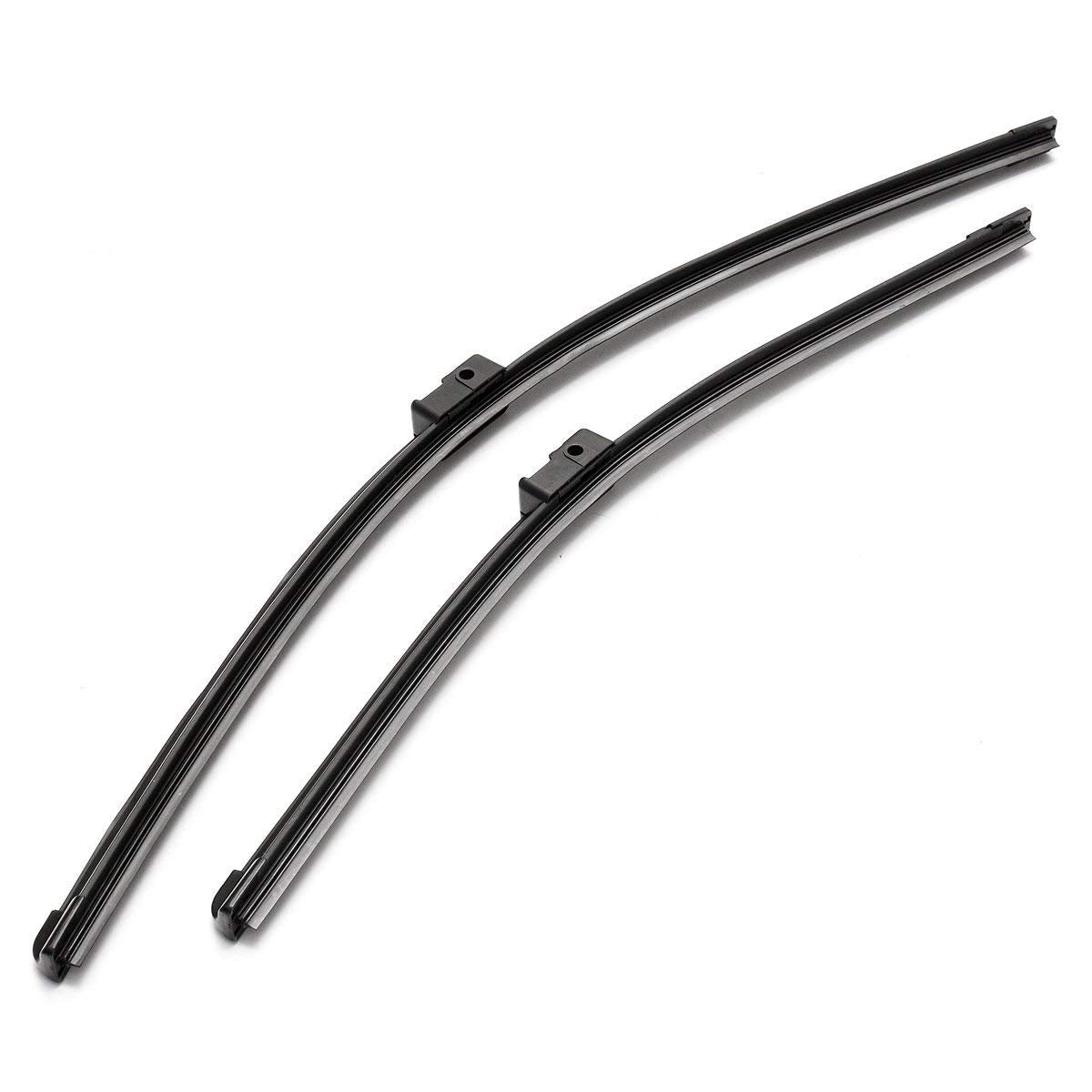 Oshotto Frameless (O.E.M Type) Wiper Blades Compatible with BMW X3 (2010-2017) (24" / 20")