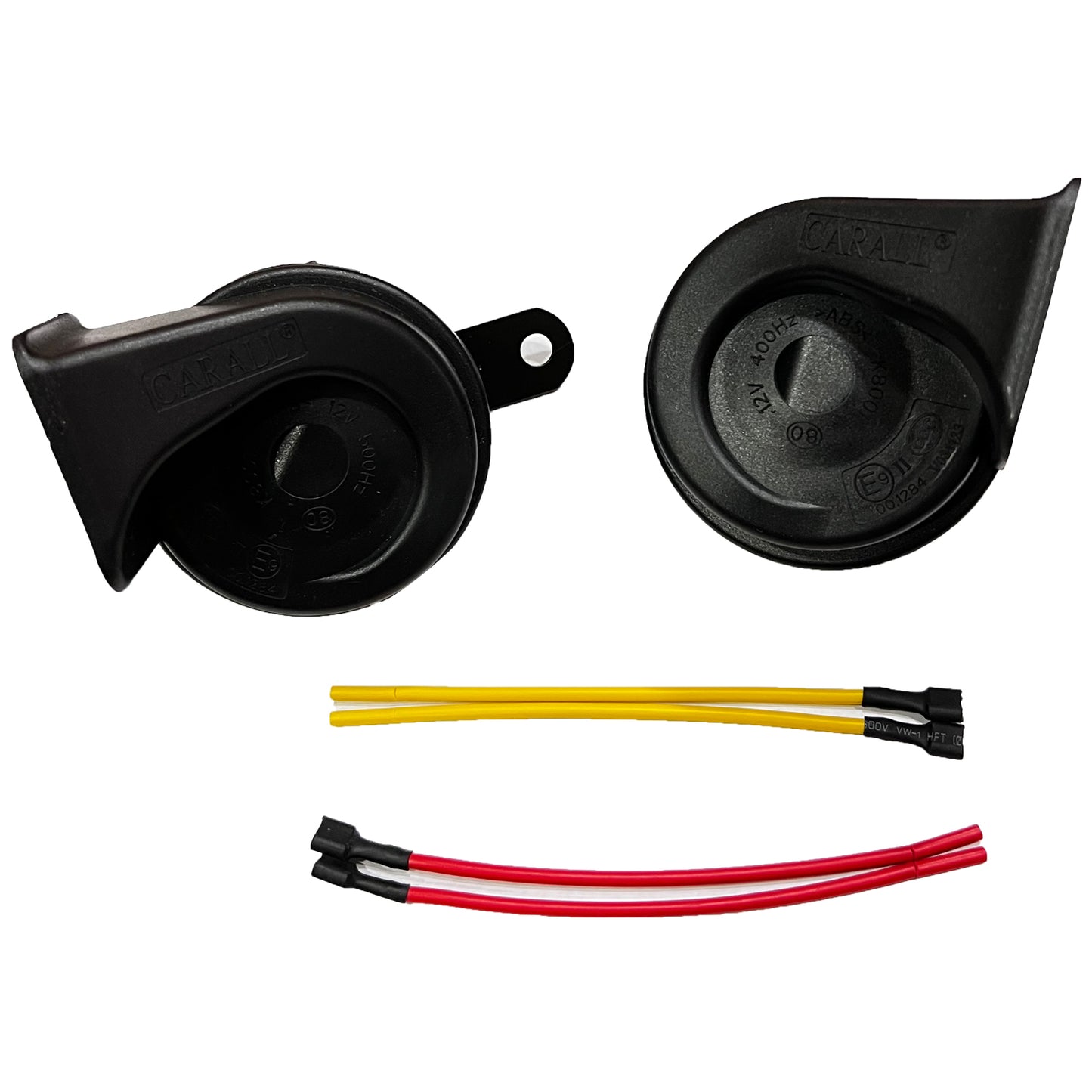 Oshotto 12V (K8001) Car Horn - Trumpet Sound 2Pc Set (Low + High) for All Cars