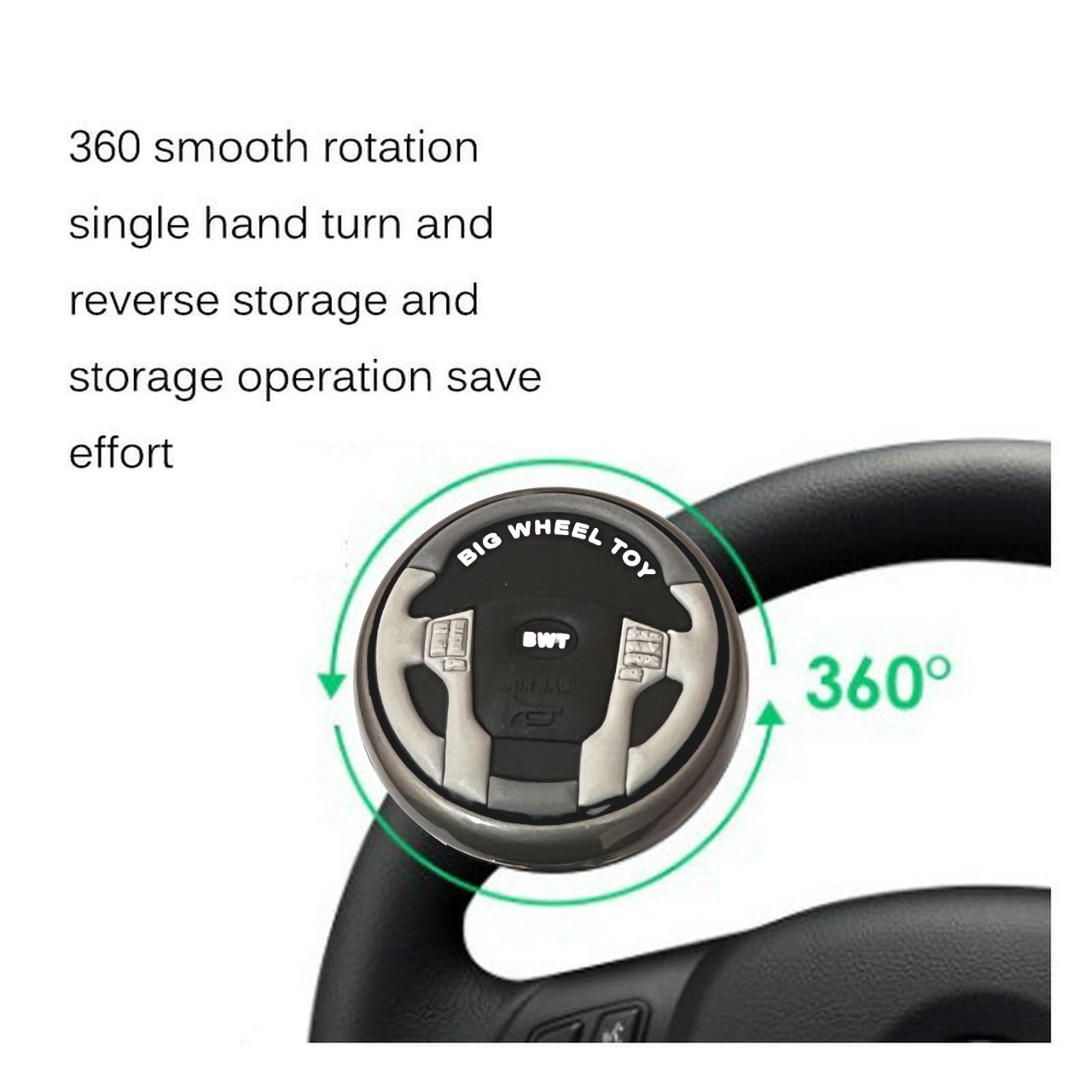Oshotto Power Handle (SK-007) Car Steering Knob For All Cars