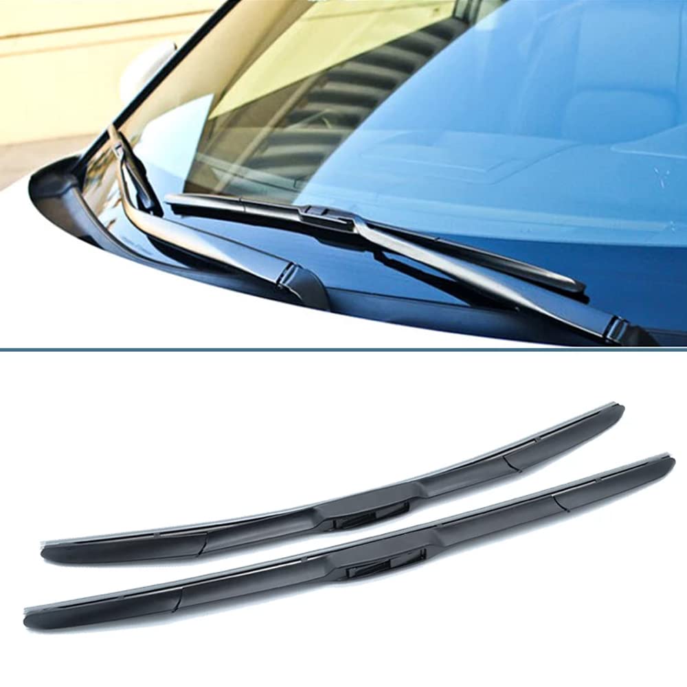 Oshotto Frameless (O.E.M Type) Wiper Blades Compatible with Toyota Camry (26" / 19")