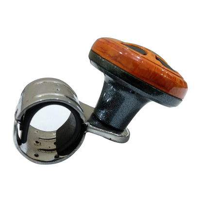Oshotto Power Handle (SK-011) Car Steering Wheel Knob for All Types of Cars (Wooden)