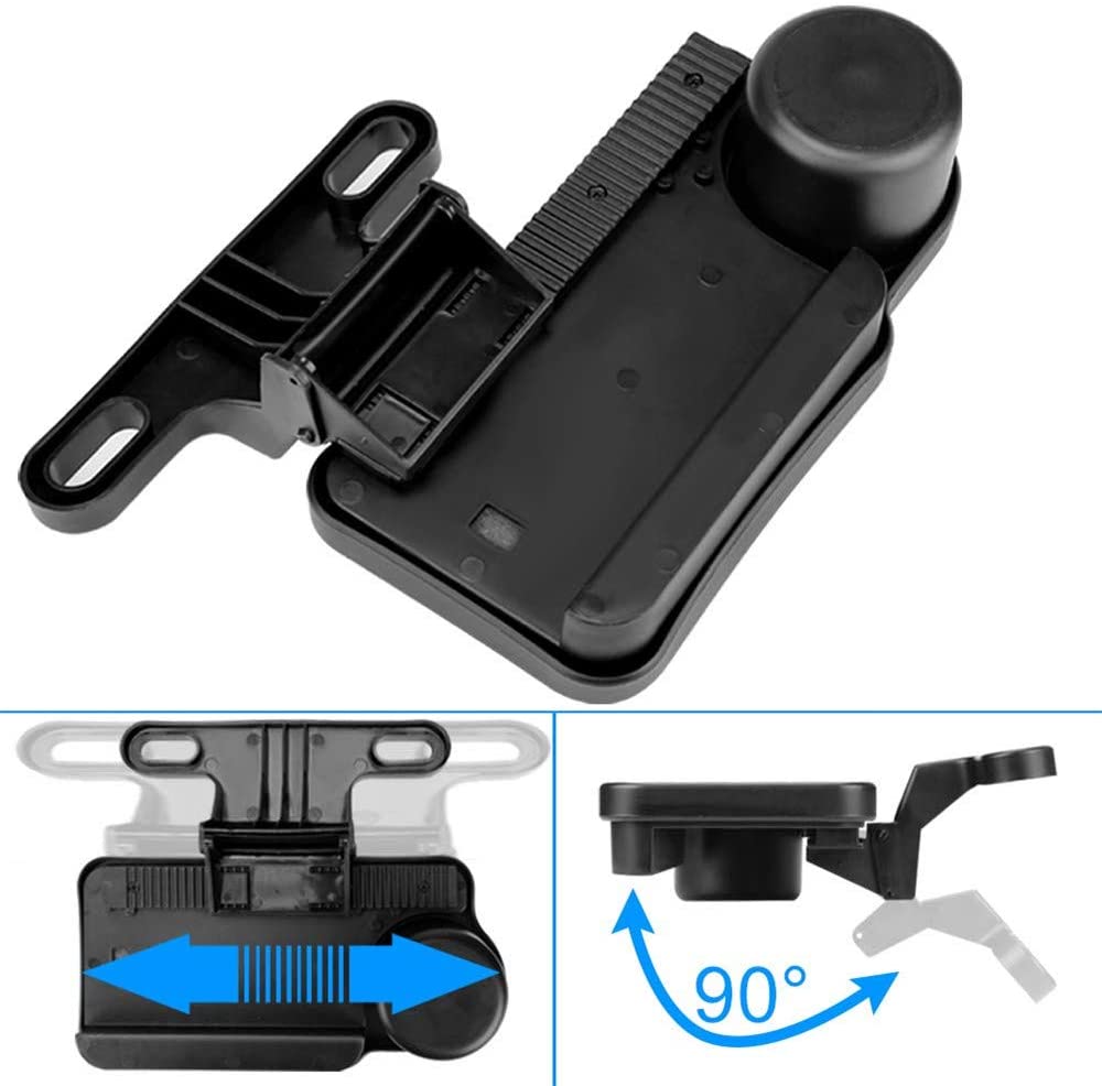 Oshotto (FT-04) Foldable Car Auto Headrest Rear Back Seat Table Drink Food  Cup Tray Holder Compatible with Volkswagen Taigun : : Car &  Motorbike