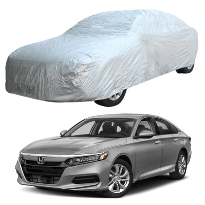 Oshotto Silvertech Car Body Cover (Without Mirror Pocket) For Honda Accord - Silver