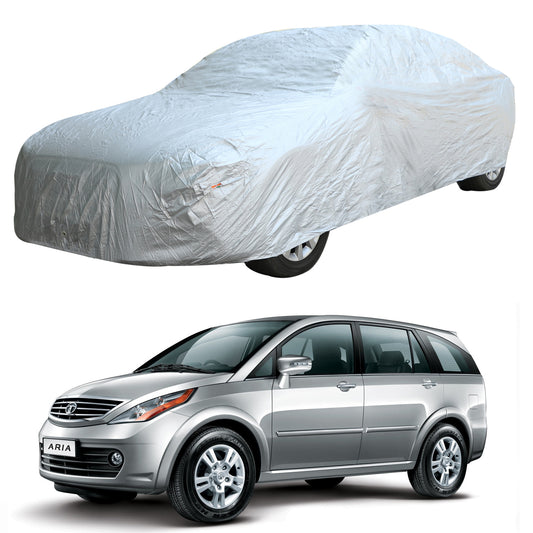 Oshotto Silvertech Car Body Cover (Without Mirror Pocket) For Tata Aria