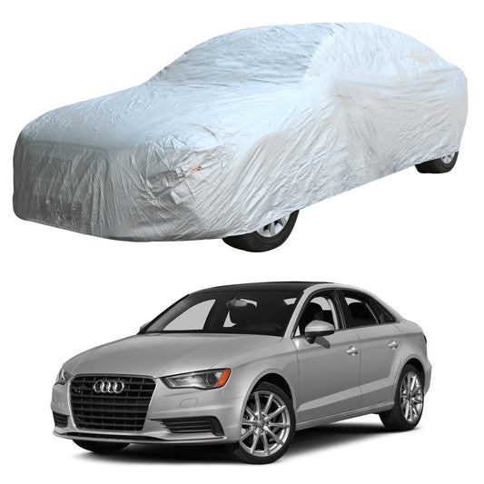 Oshotto Silvertech Car Body Cover (Without Mirror Pocket) For Audi A3