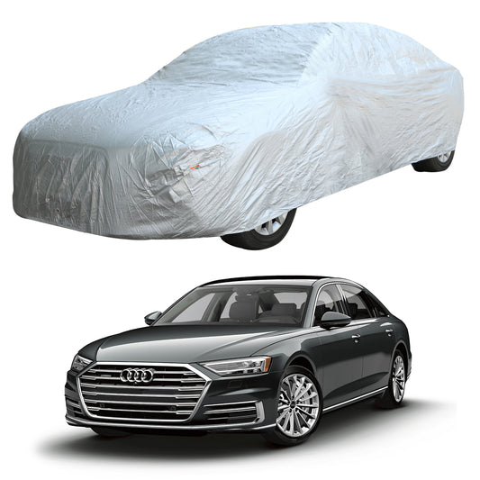 Oshotto Silvertech Car Body Cover (Without Mirror Pocket) For Audi A8