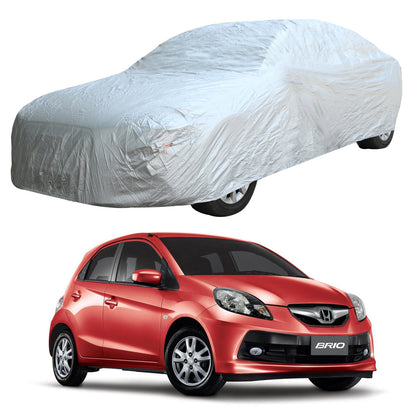 Oshotto Silvertech Car Body Cover (Without Mirror Pocket) For Honda Brio