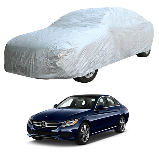 Oshotto Silvertech Car Body Cover (Without Mirror Pocket) For Mercedes Benz C-Class 2016-2023