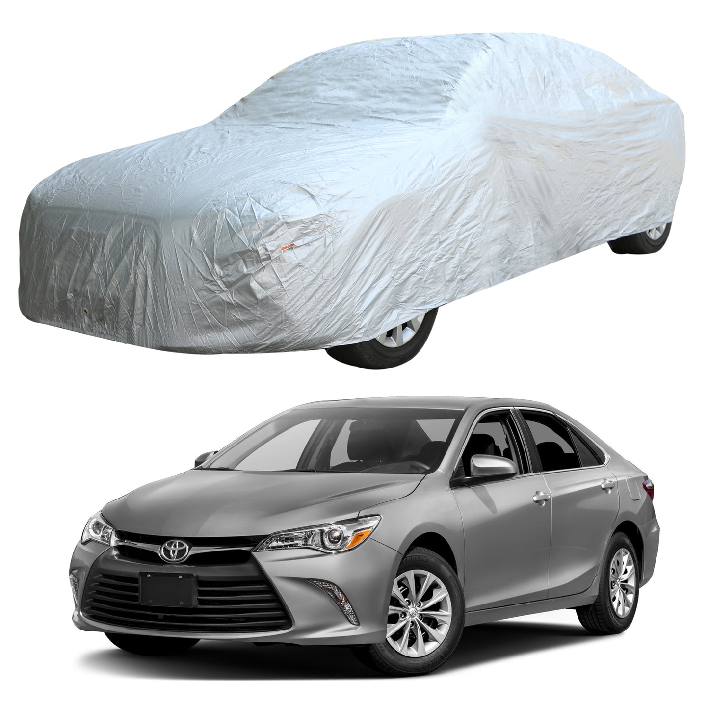 Oshotto Silvertech Car Body Cover (Without Mirror Pocket) For Toyota Camry