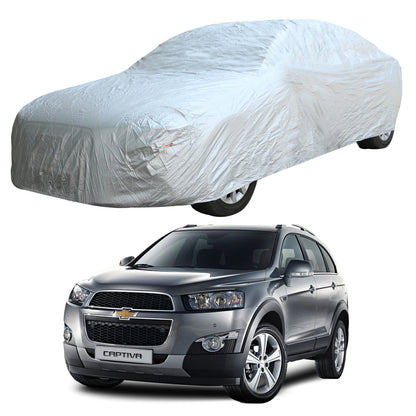 Oshotto Silvertech Car Body Cover (Without Mirror Pocket) For Chevrolet Captiva