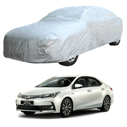 Oshotto Silvertech Car Body Cover (Without Mirror Pocket) For Toyota Corolla Altis