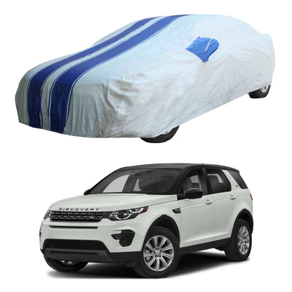 Oshotto 100% Blue dustproof and Water Resistant Car Body Cover with Mirror Pockets For Land Rover Discovery Sport