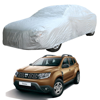 Oshotto Silvertech Car Body Cover (Without Mirror Pocket) For Renault Duster
