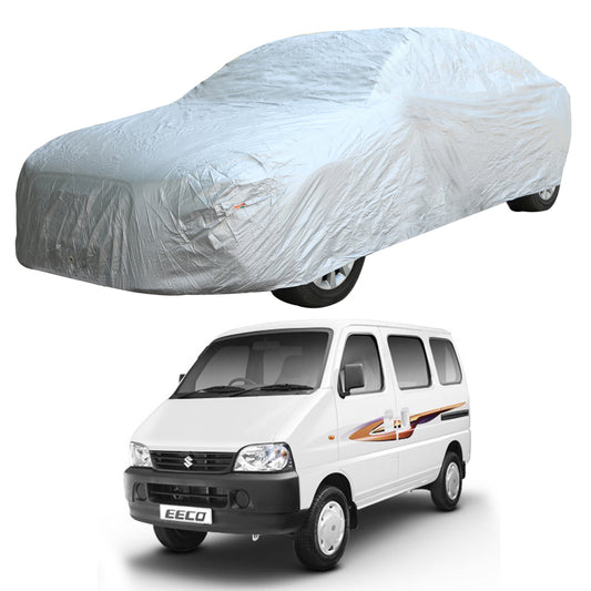 Oshotto Silvertech Car Body Cover (Without Mirror Pocket) For Maruti Suzuki Eeco/Versa