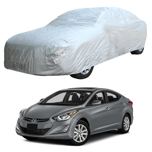 Oshotto Silvertech Car Body Cover (Without Mirror Pocket) For Hyundai Elantra