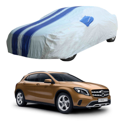 Oshotto 100% Blue dustproof and Water Resistant Car Body Cover with Mirror Pockets For Mercedes Benz GLA